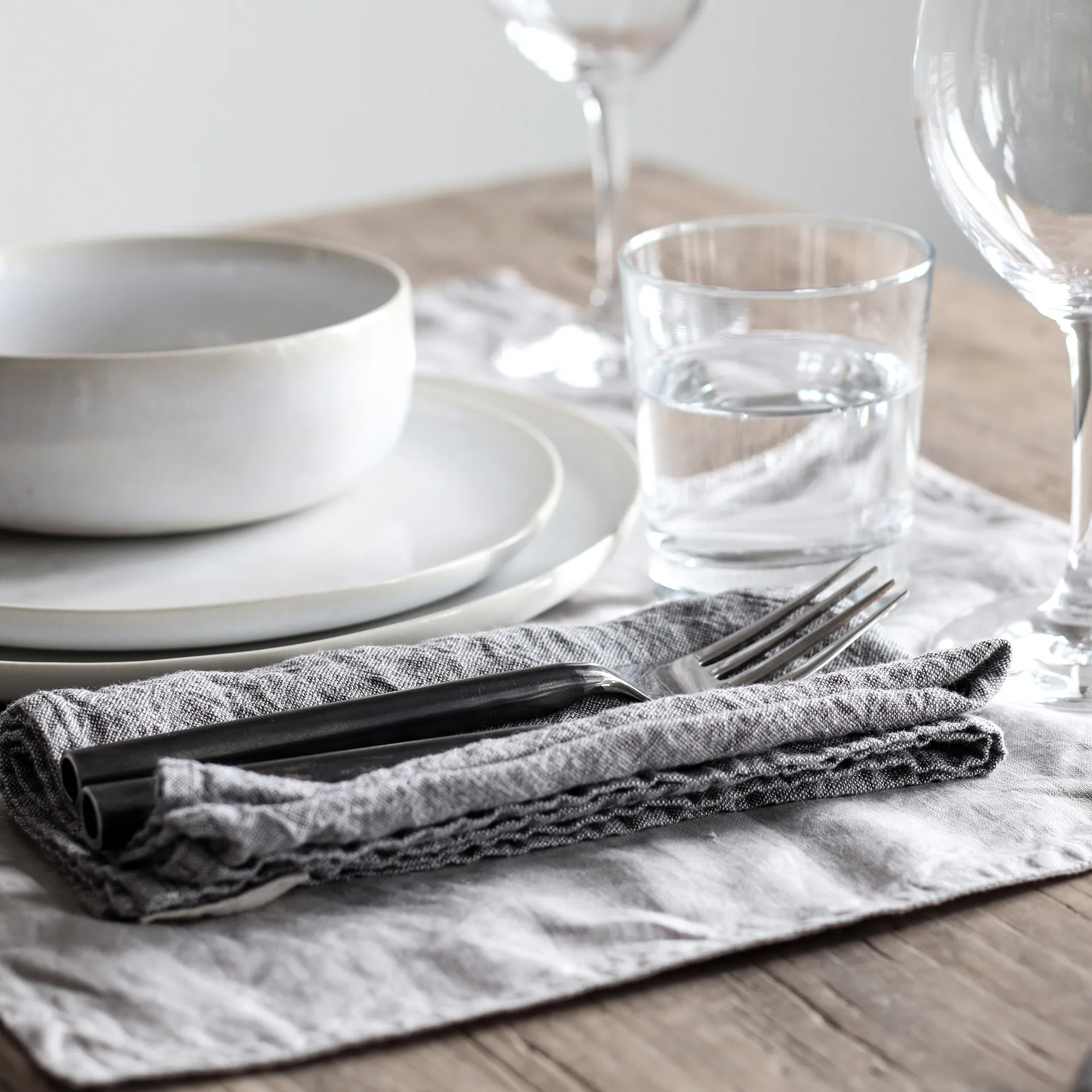 Assiette Vince 27cm, Blanc Tell Me More