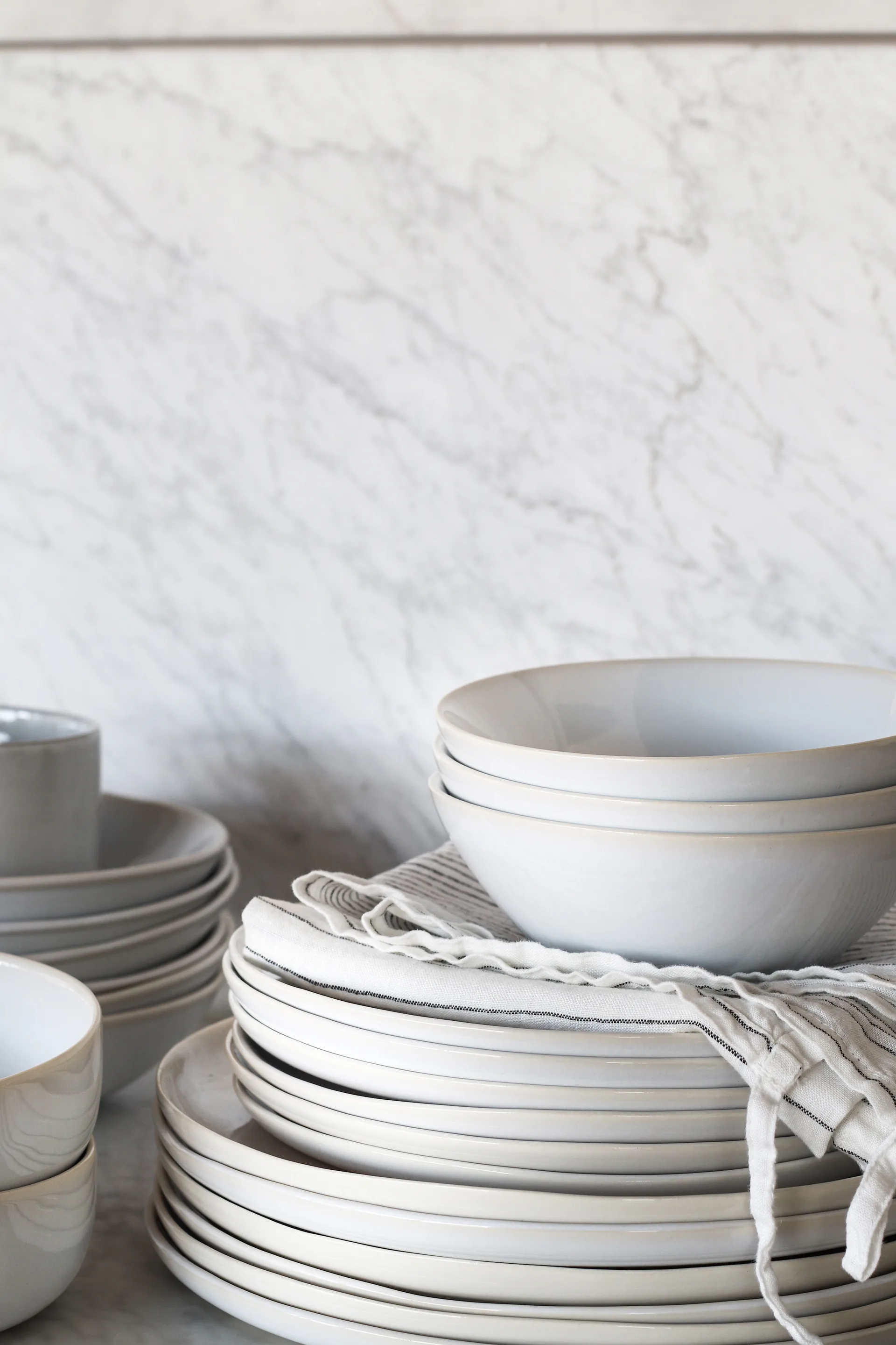 Assiette Vince 27cm, Blanc Tell Me More