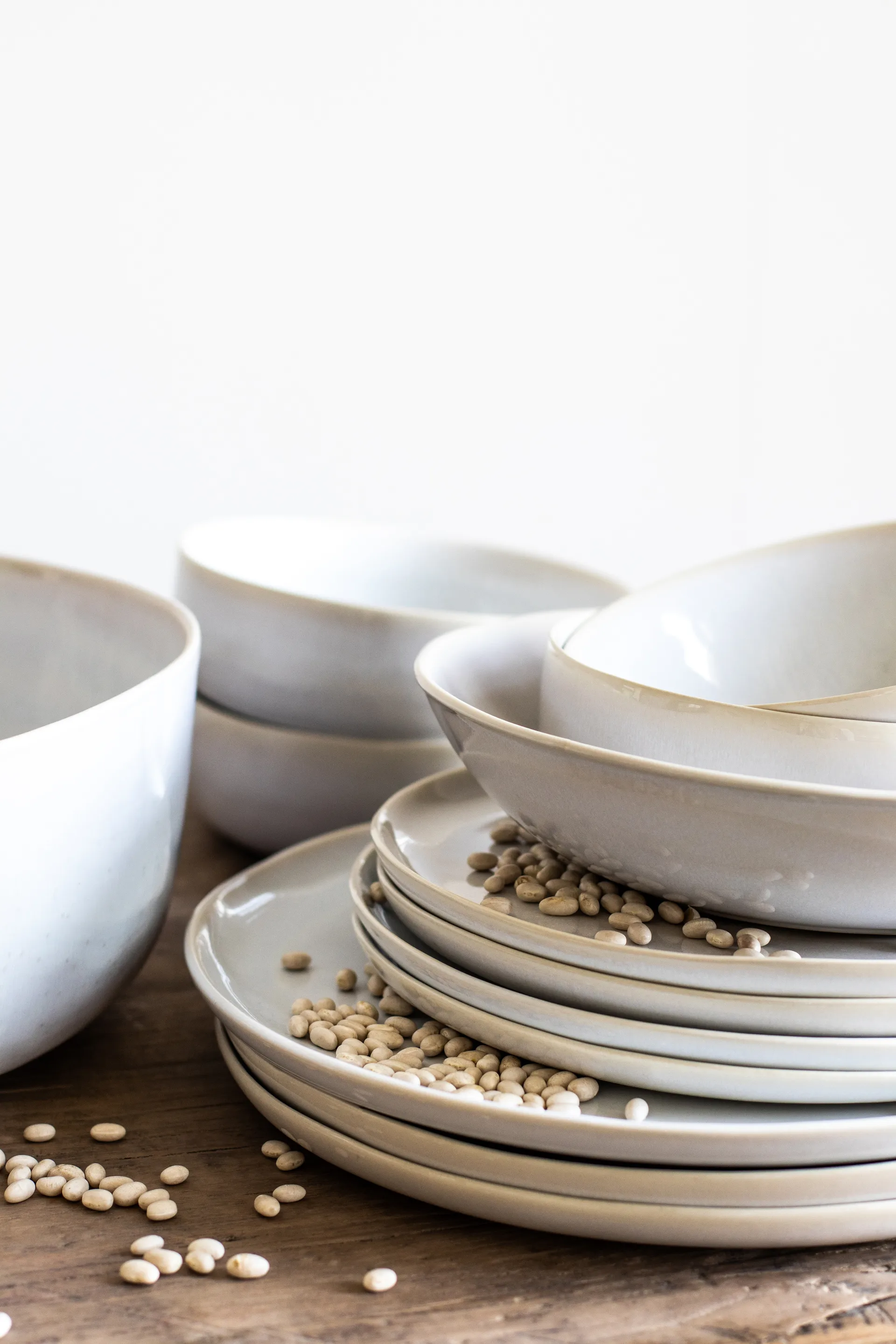 Assiette Vince 27cm, Blanc Tell Me More