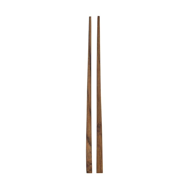 Baguettes Teak, 1 set - Marron - Tell Me More