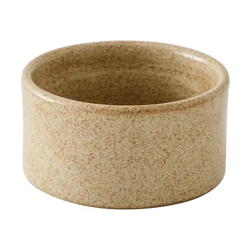 Bol cylindrique Elio - Beige speckled, Ø8,5x4,5 cm - Tell Me More