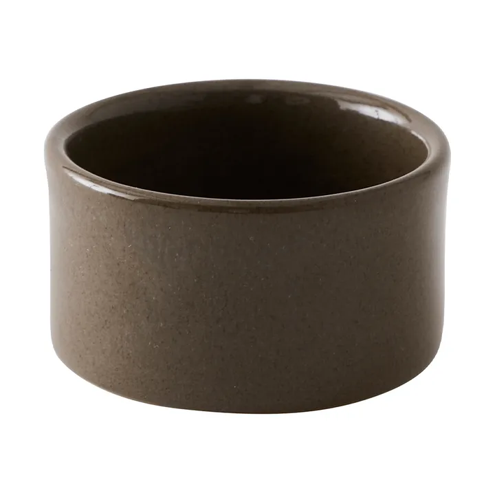 Bol cylindrique Elio - Dark brown, Ø8,5x4,5 cm - Tell Me More