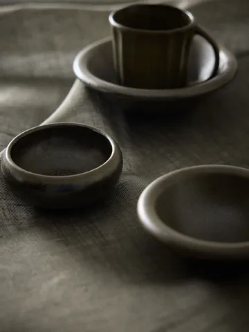 Bol Elba Globe - Green brown, Ø11 cm - Tell Me More