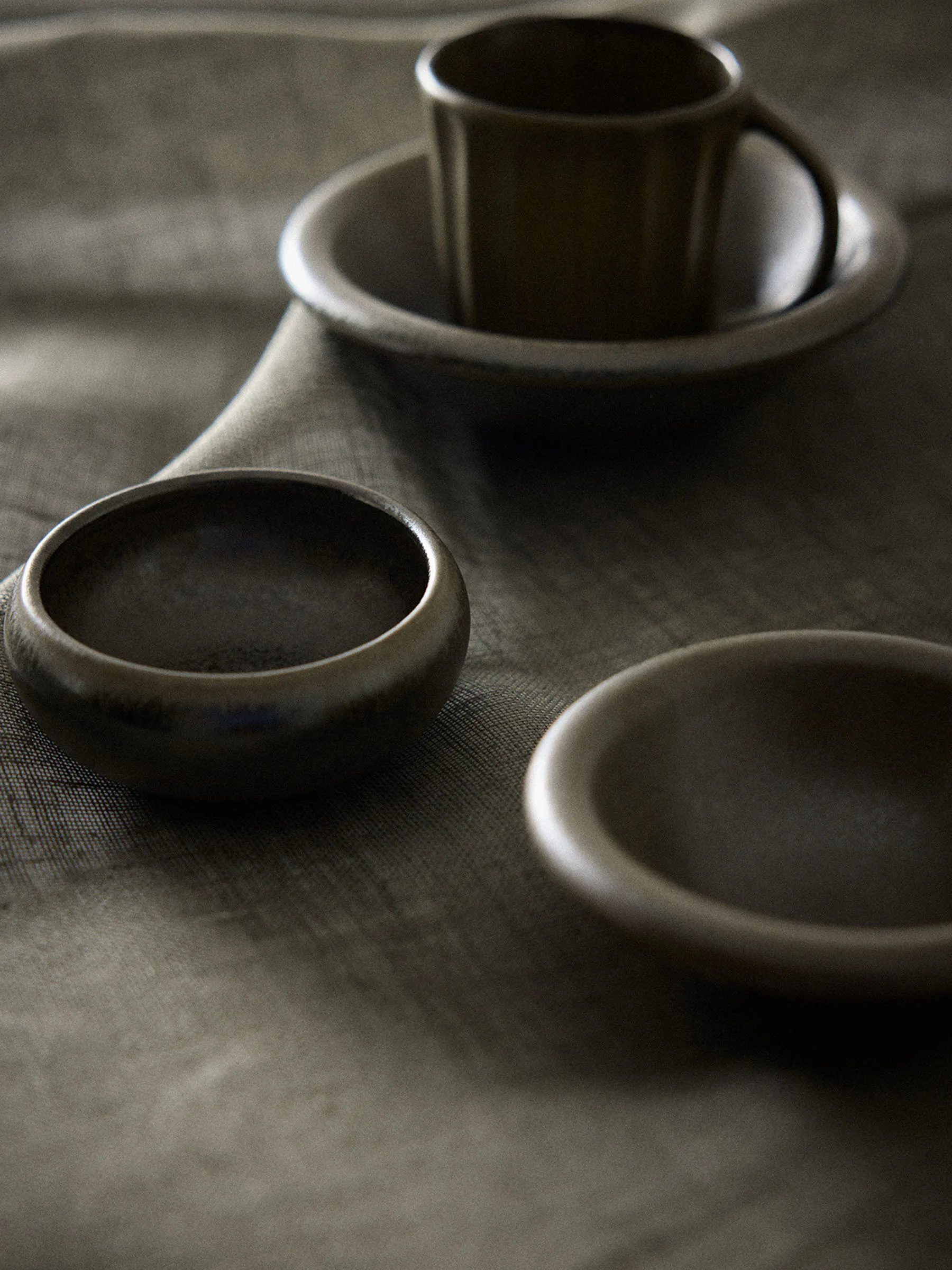 Bol Elba, Green brown, Ø18 cm Tell Me More