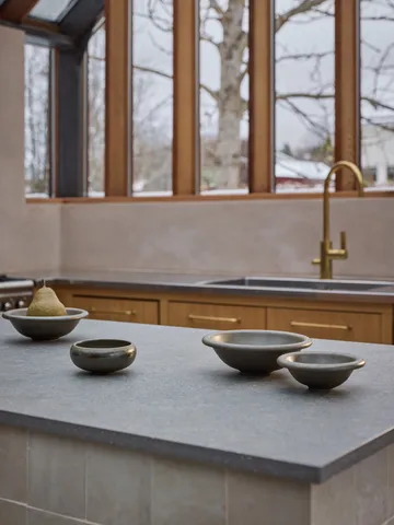 Bol Elba - Green brown, Ø18 cm - Tell Me More