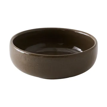 Bol Elio - Dark brown, Ø14x5 cm - Tell Me More