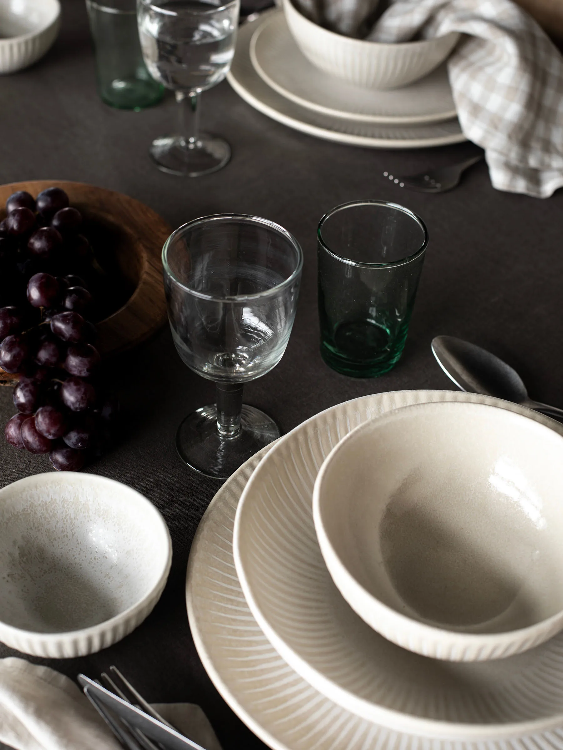 Bol Granada small Ø15,5 cm, Crème-beige Tell Me More