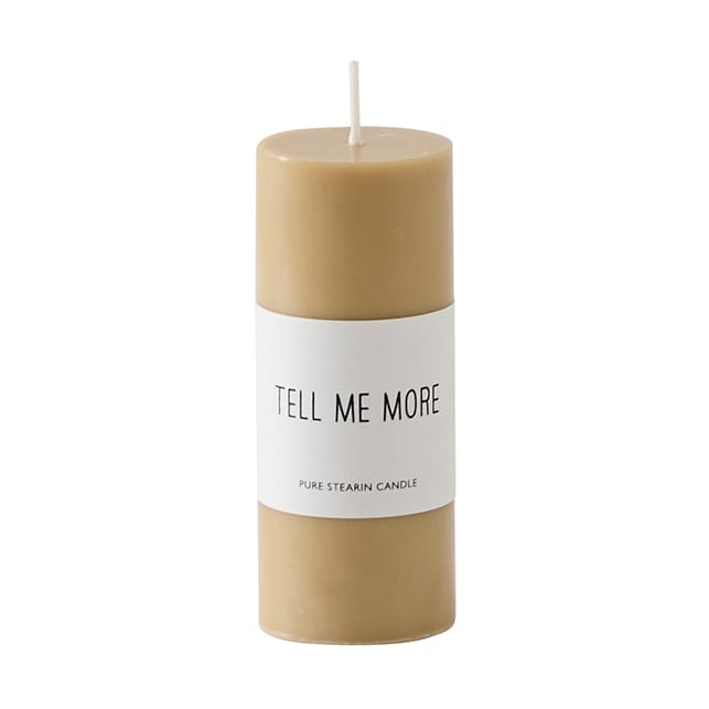 Bougie Luna - Honey, S Ø4x10 cm - Tell Me More