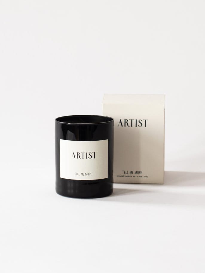 Bougie parfumée Tell Me More 48 h - Artiste - Tell Me More
