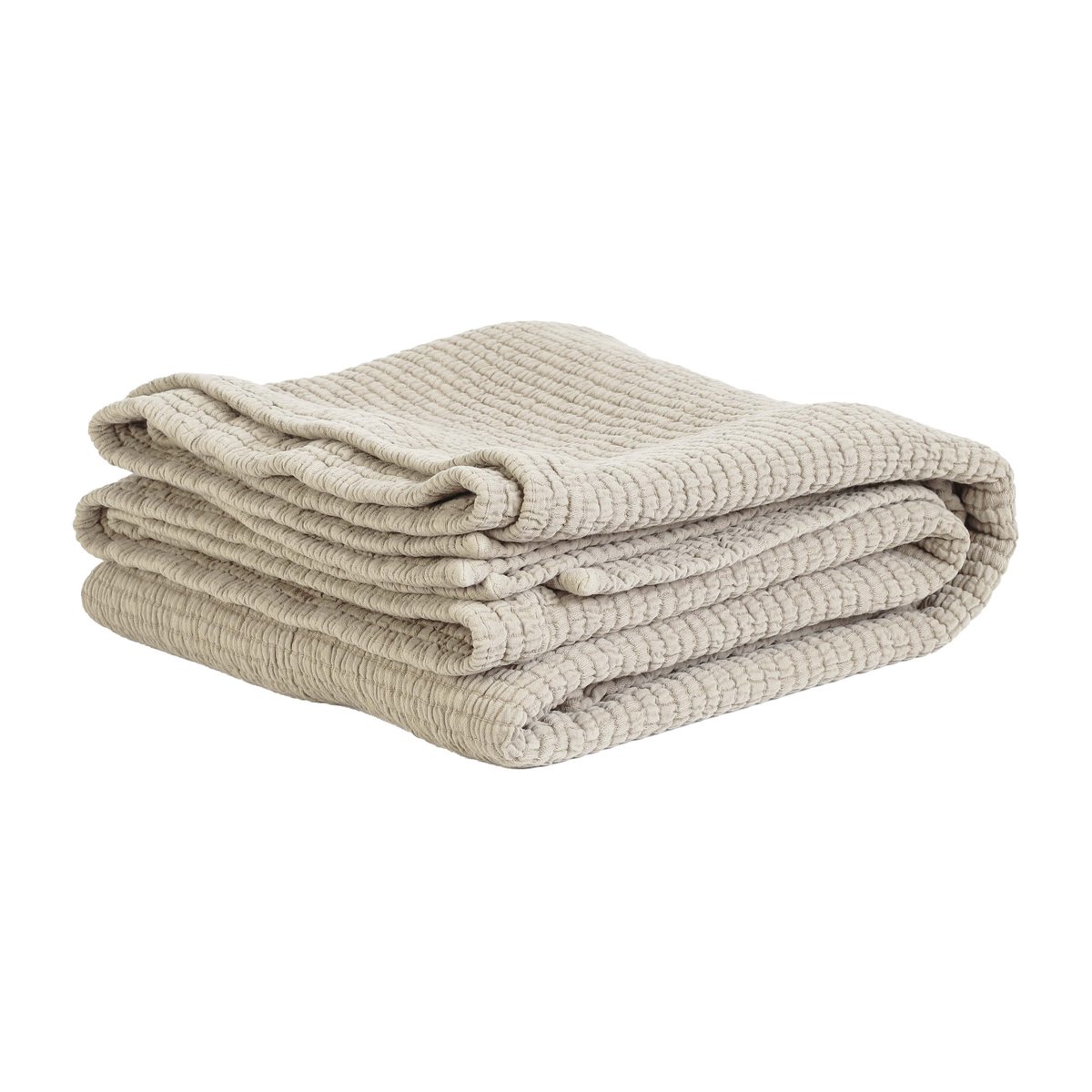 Tell Me More Couvre-lit Brick 140x200 cm Sable | Design Scandinave | Couvre-lits | Beige