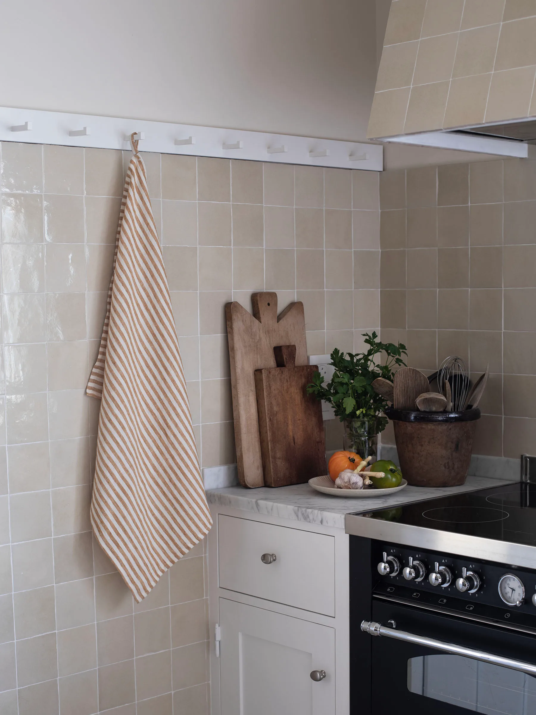 Essuie-mains de cuisine Leon 50x70 cm, Épice Tell Me More