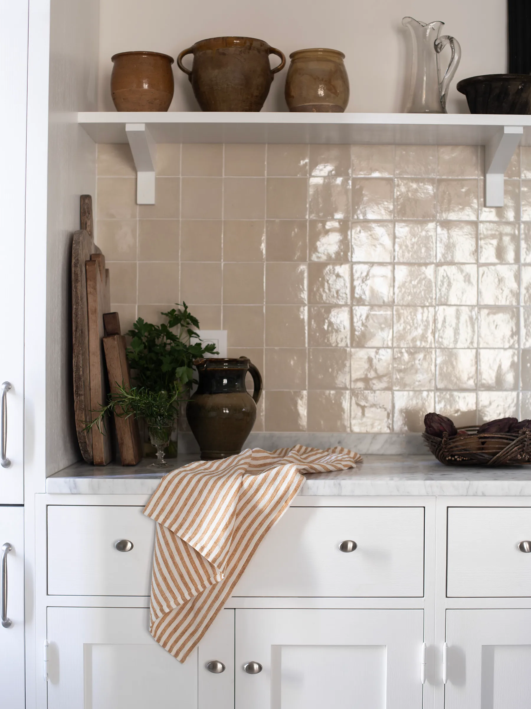 Essuie-mains de cuisine Leon 50x70 cm, Épice Tell Me More