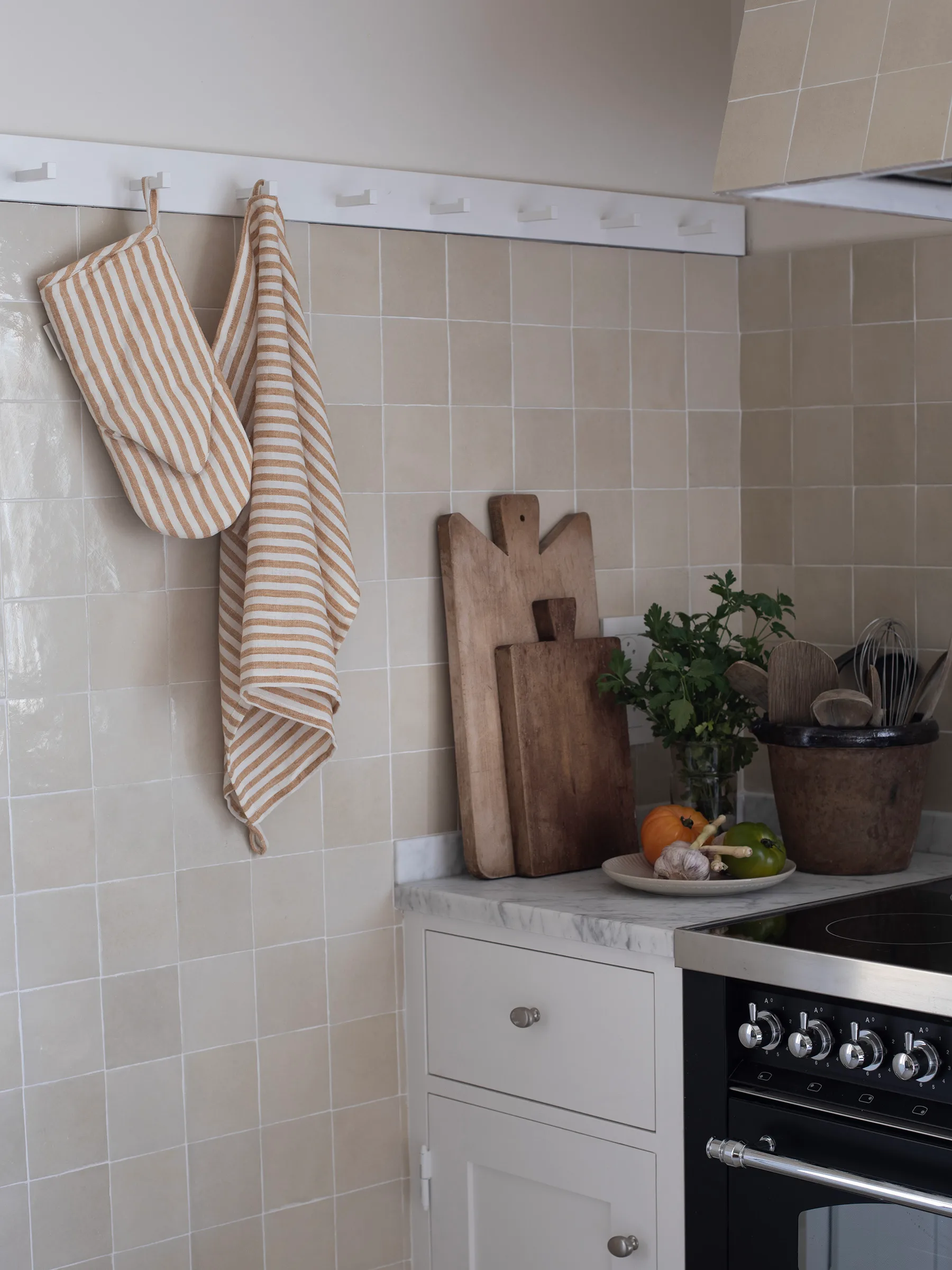 Essuie-mains de cuisine Leon 50x70 cm, Épice Tell Me More