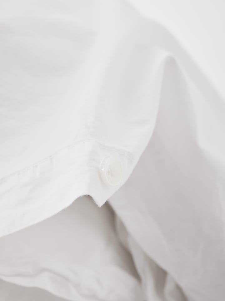 Housse de couette Tell Me More en coton, Blanc, 220x220 cm Tell Me More
