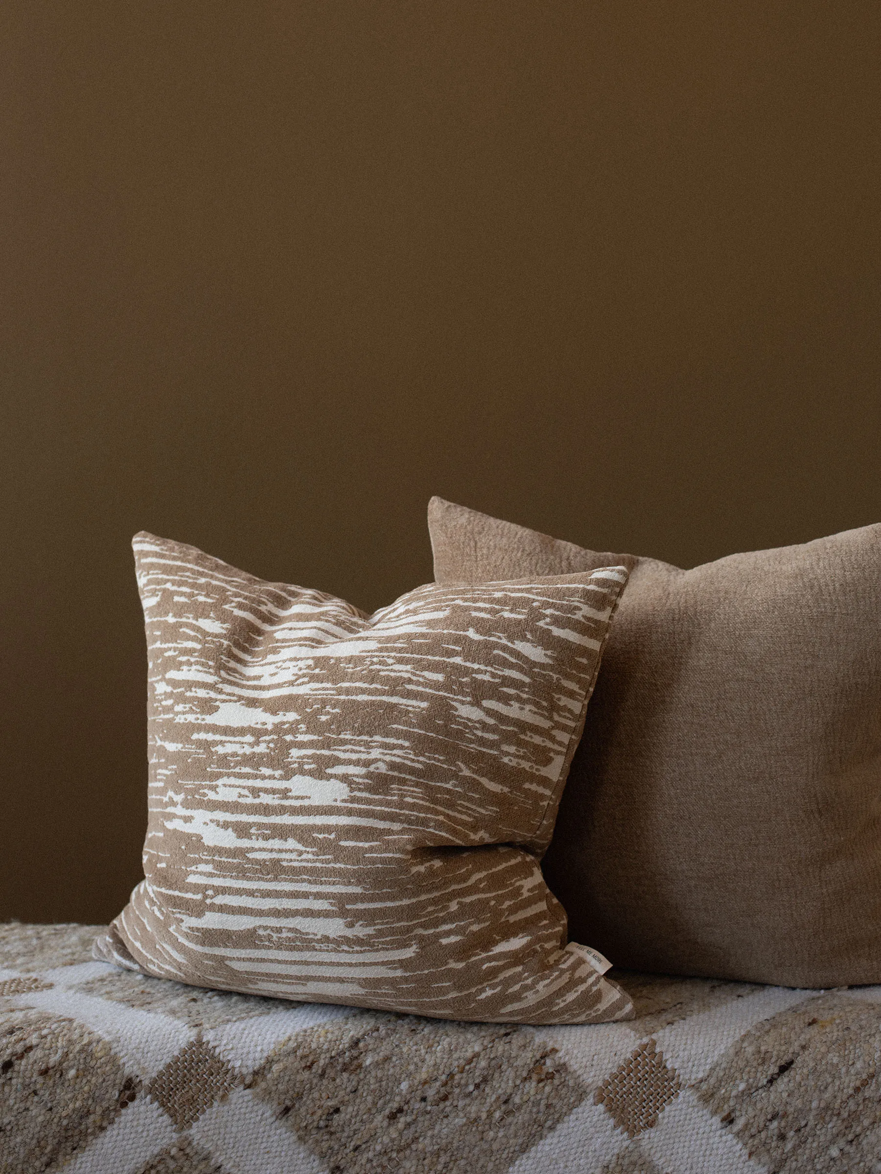 Housse de coussin Celine 50x50 cm, Beige Tell Me More