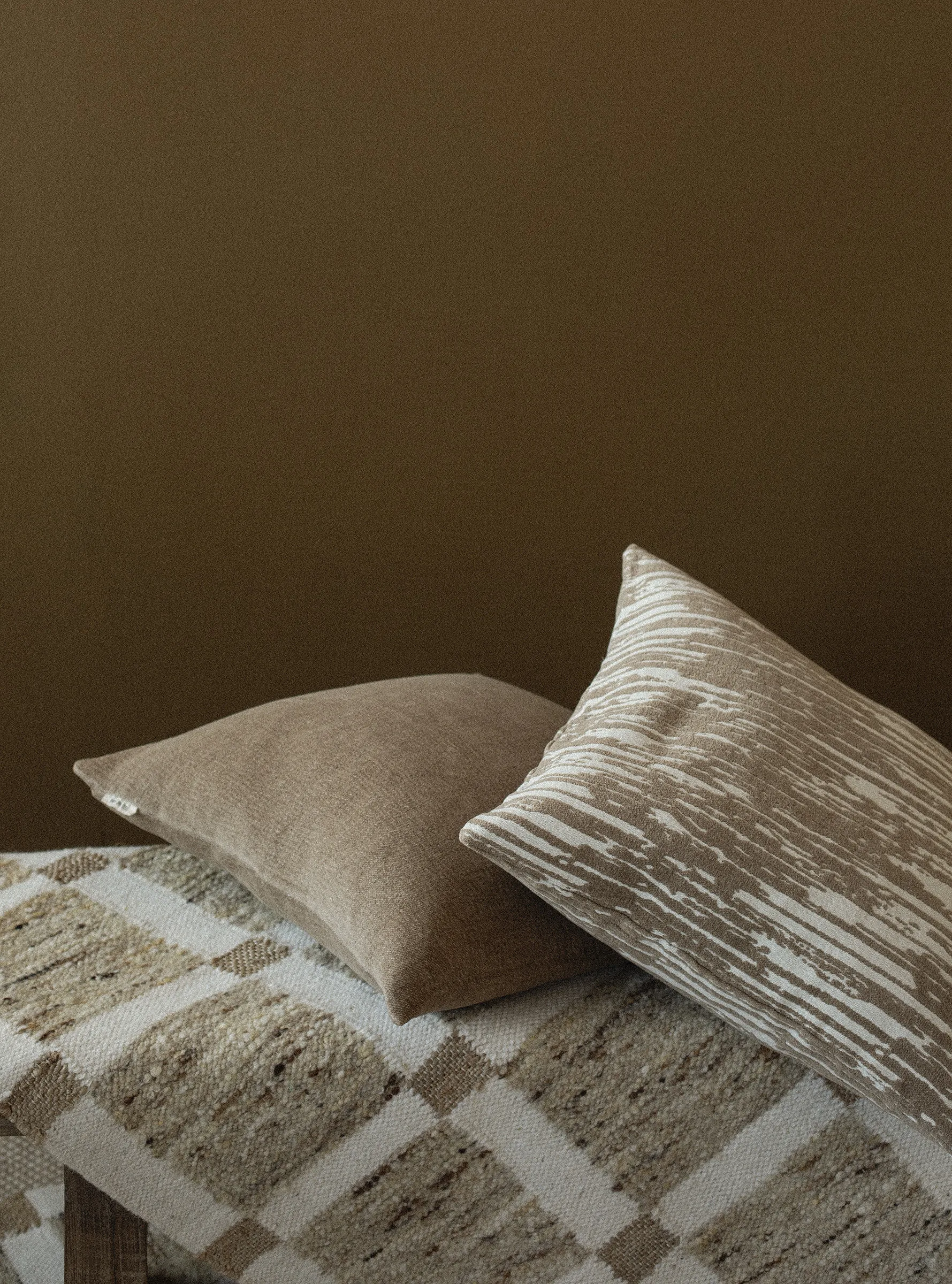 Housse de coussin Celine 50x50 cm, Beige Tell Me More