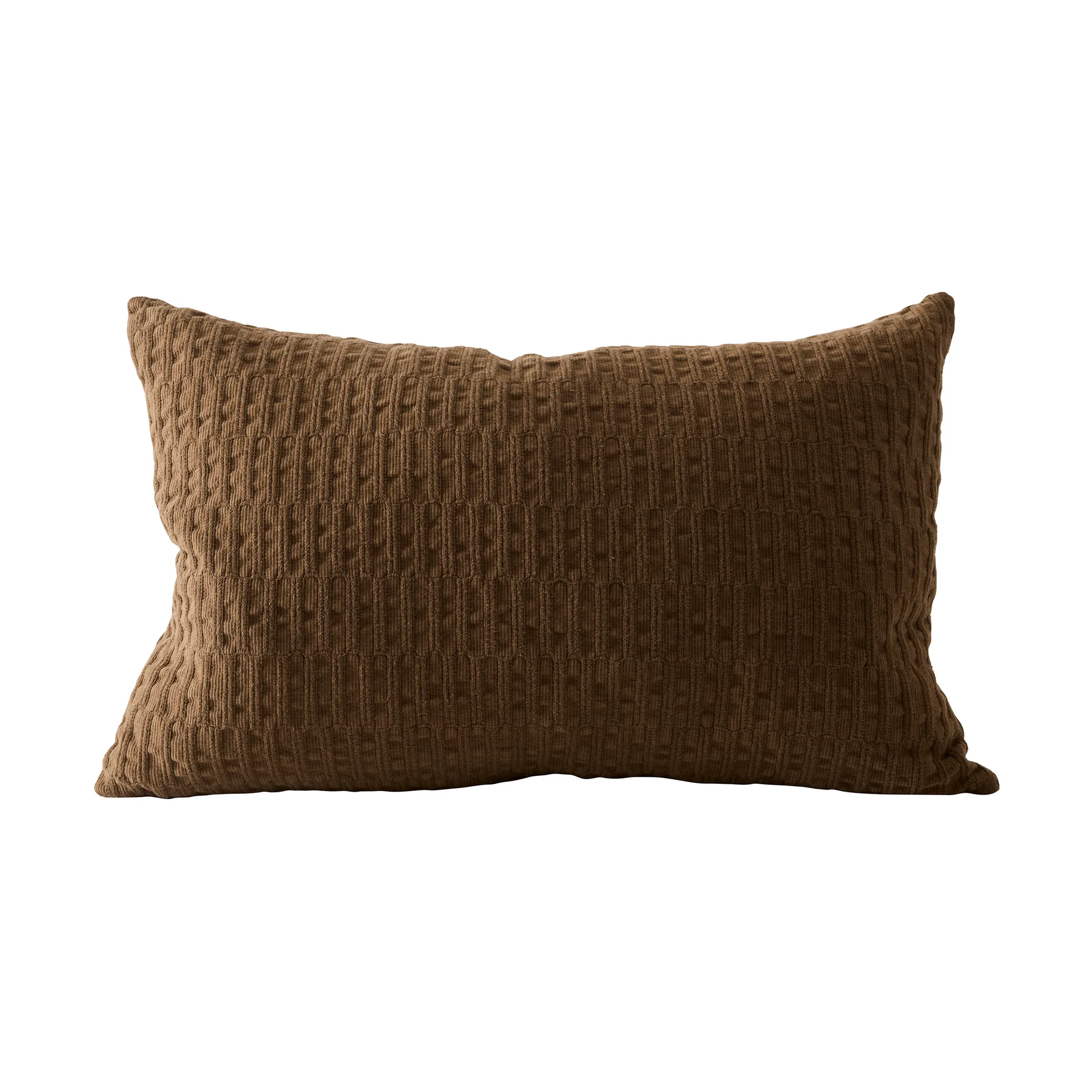 Housse de coussin Claire, Marron, 40x60 cm Tell Me More
