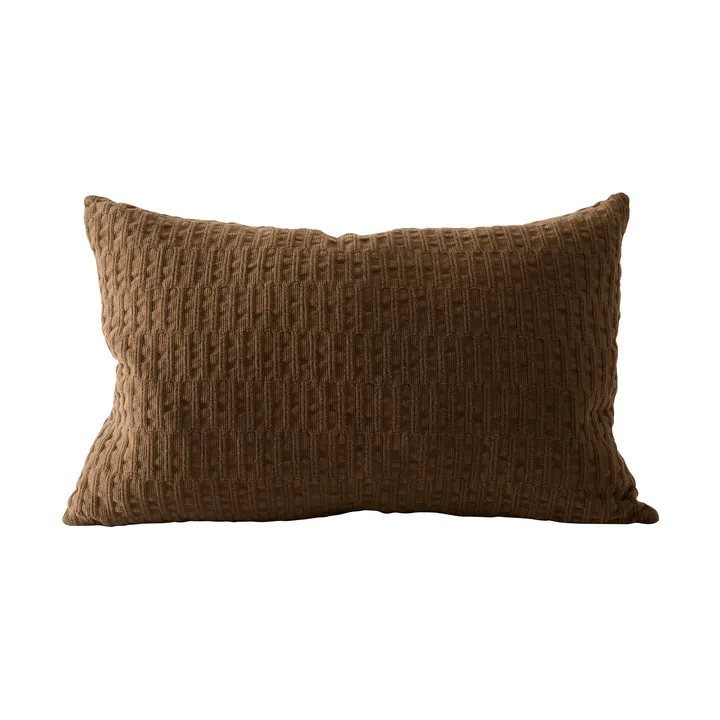 Housse de coussin Claire - Marron, 40x60 cm - Tell Me More