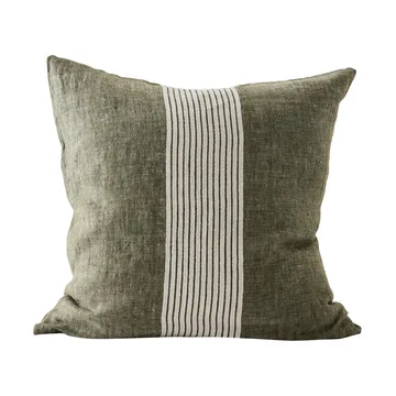 Housse de coussin Colette - Green stripe, 50x50 cm - Tell Me More