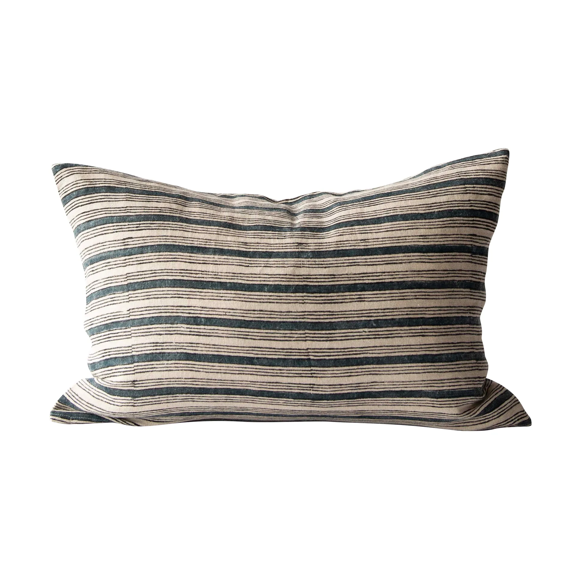 Housse de coussin Dino 40x60 cm, Block print navy Tell Me More