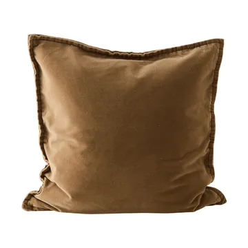 Housse de coussin Gabrielle - Brun, 50x50 cm - Tell Me More