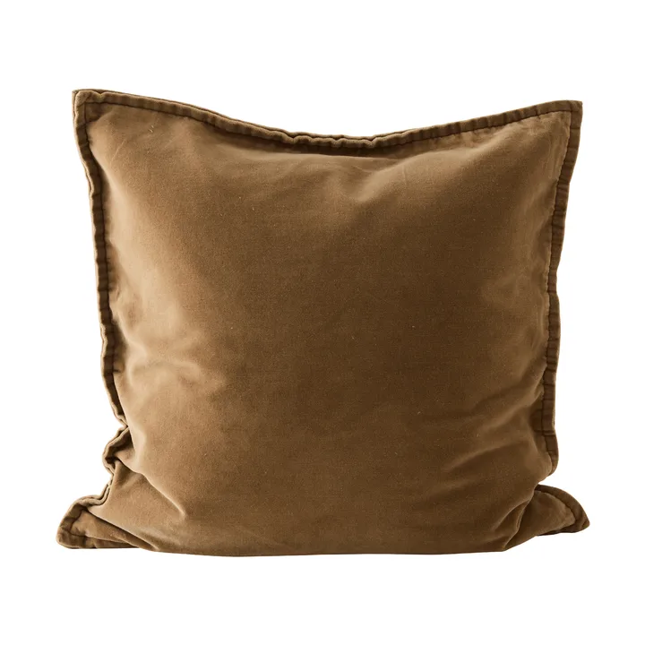 Housse de coussin Gabrielle - Brun, 50x50 cm - Tell Me More