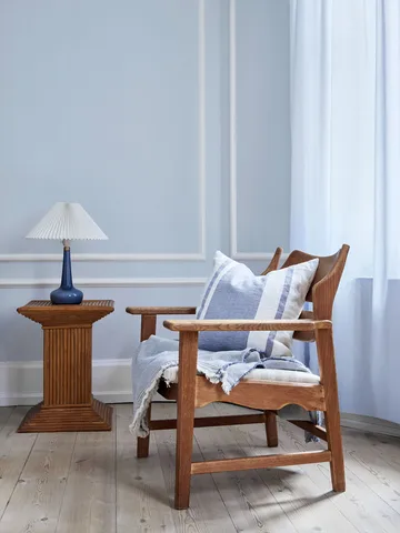 Housse de coussin Jules - Blue stripe, 50x50 cm - Tell Me More