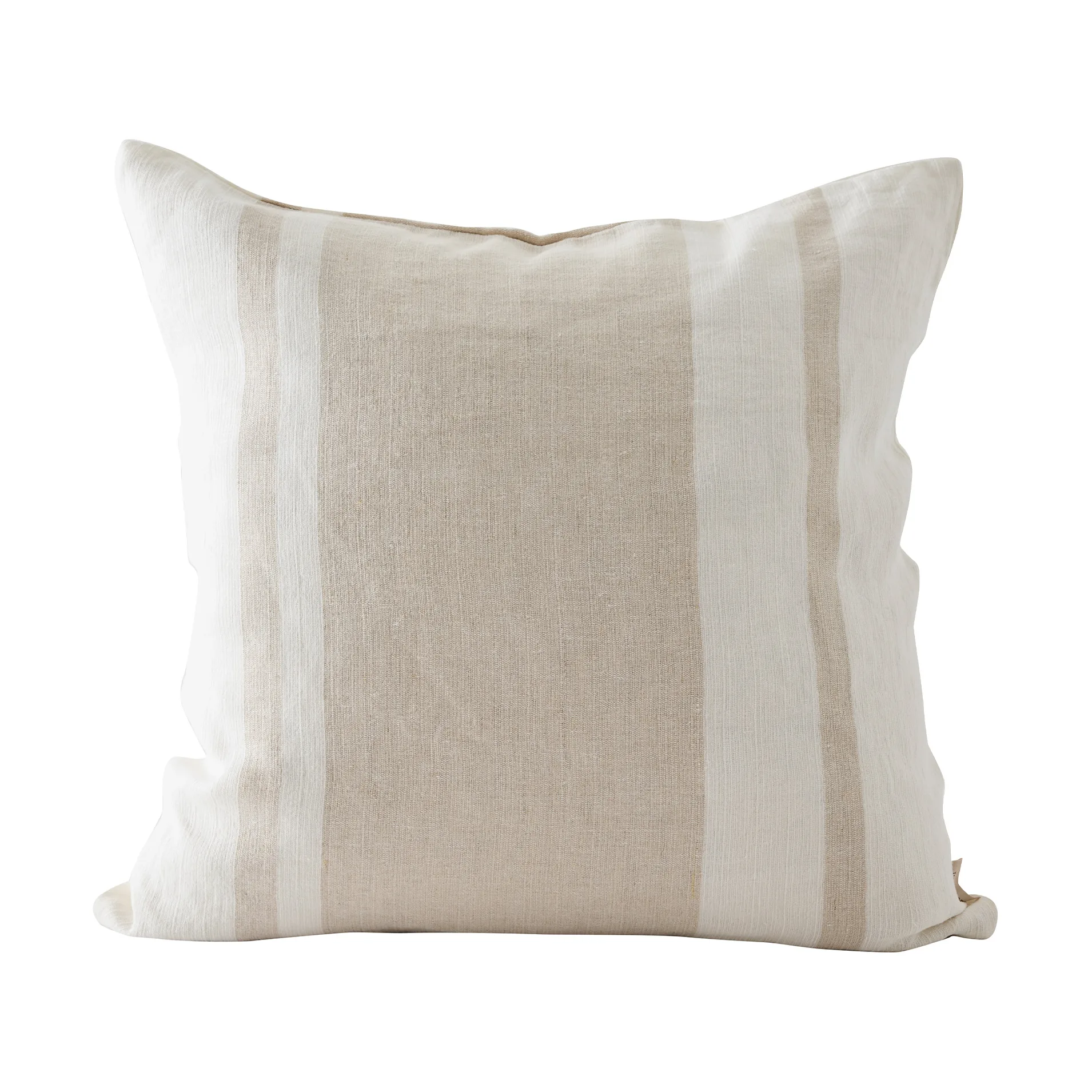 Housse de coussin Jules, Natural stripe, 50x50 cm Tell Me More