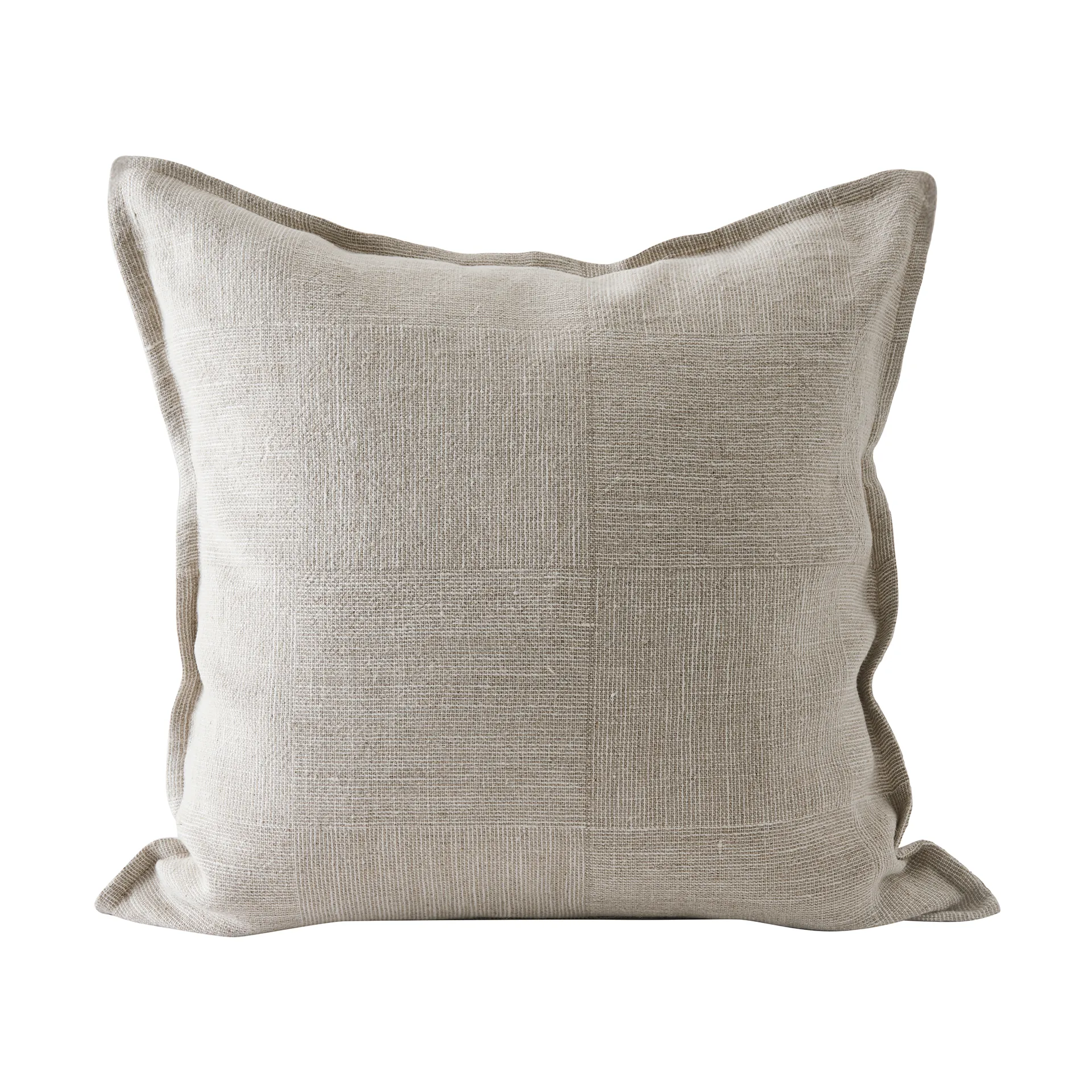 Housse de coussin Theo 50x50 cm, Beige Tell Me More