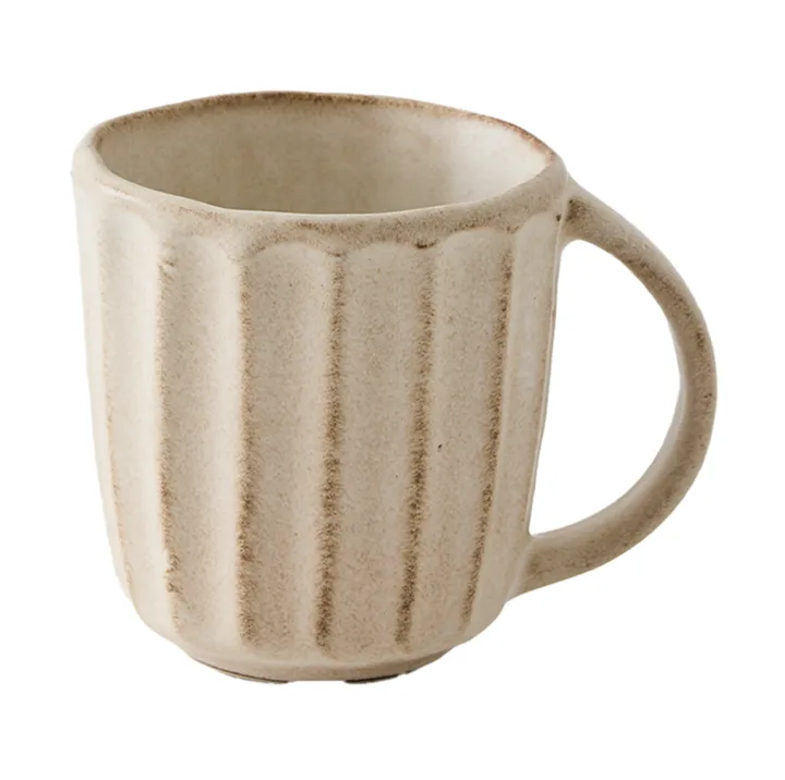 Mug Elba - Sand beige, 35 cl - Tell Me More