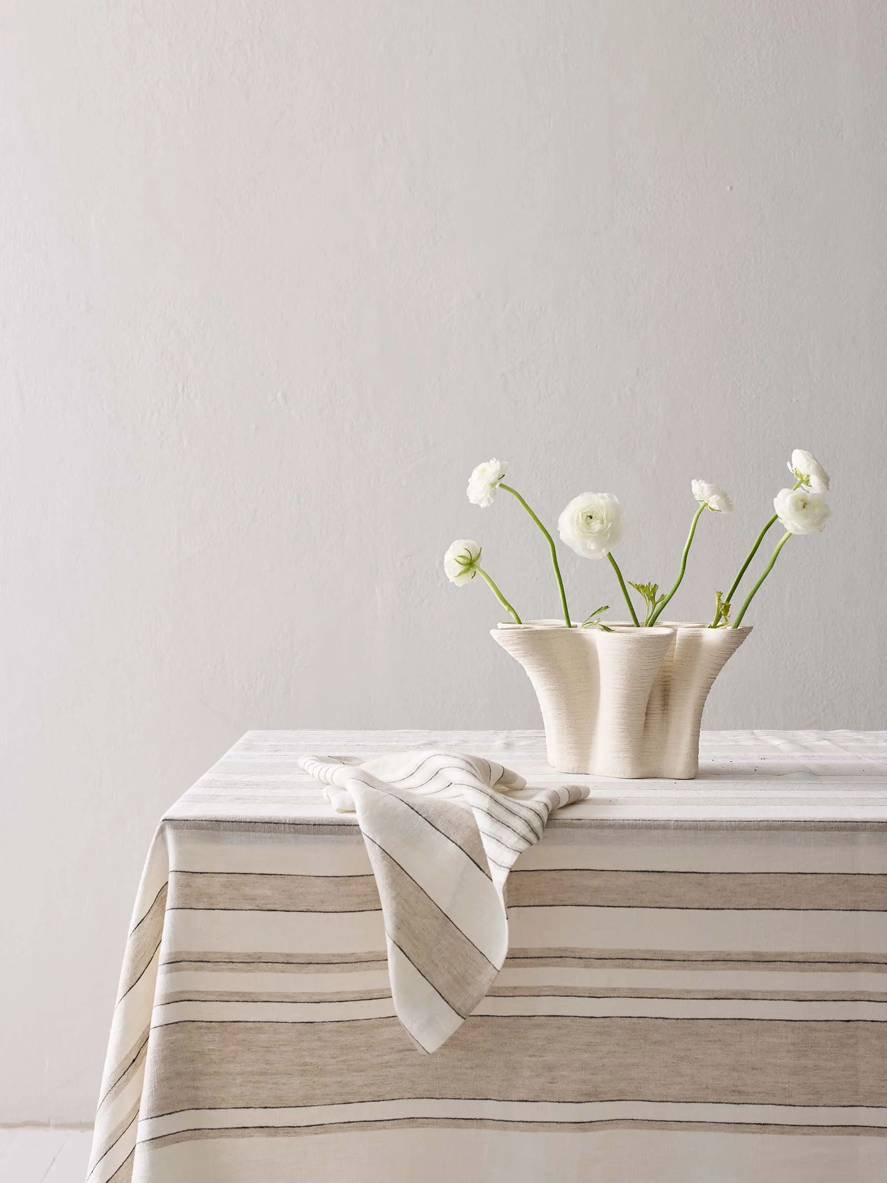 Nappe Noah, Beige stripe, 145x330 cm Tell Me More