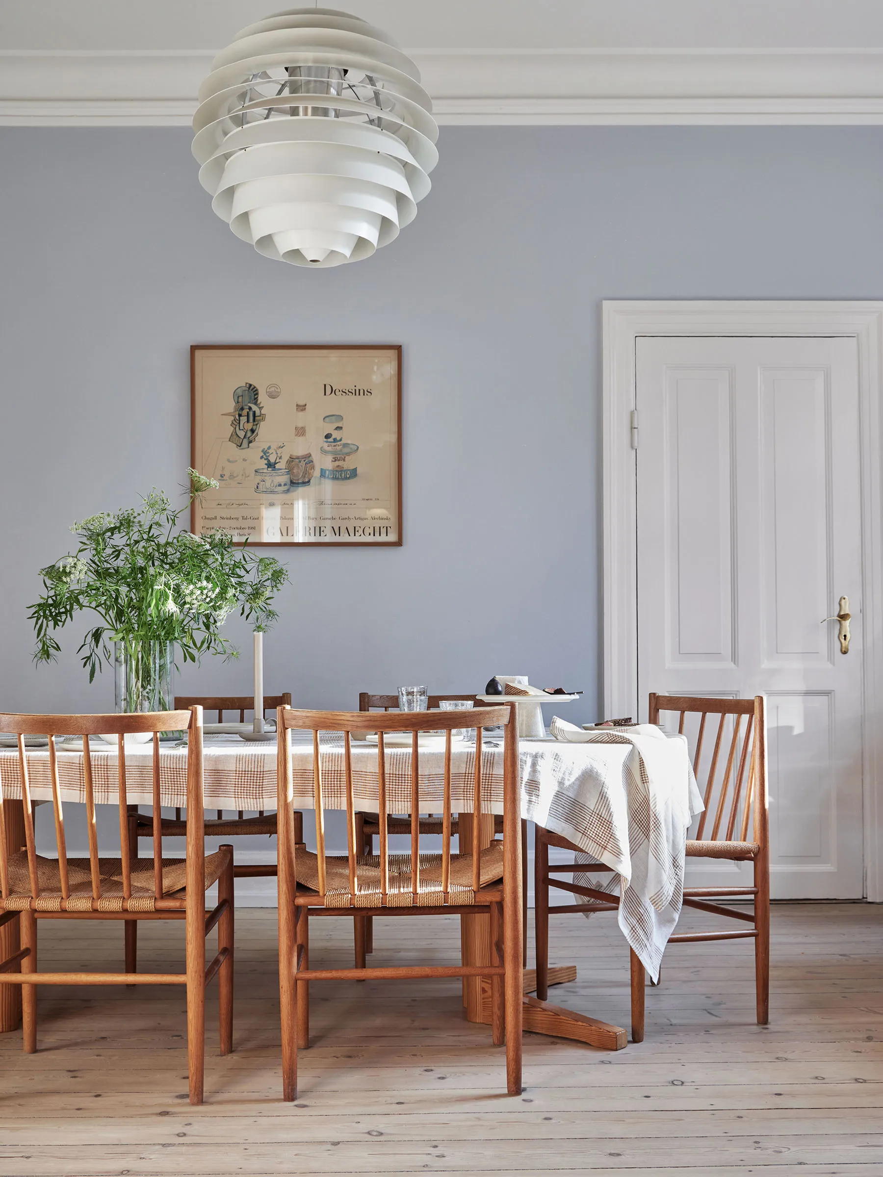 Nappe Odette, Brown, 145x145 cm Tell Me More