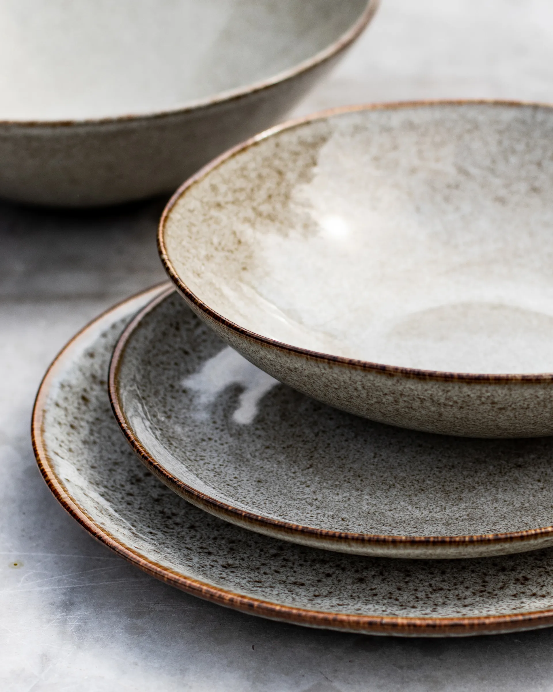 Petite assiette Taranto Ø17 cm, Sand Tell Me More