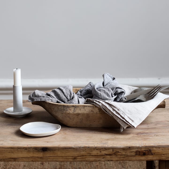 Petite assiette Vince 11cm, Blanc Tell Me More