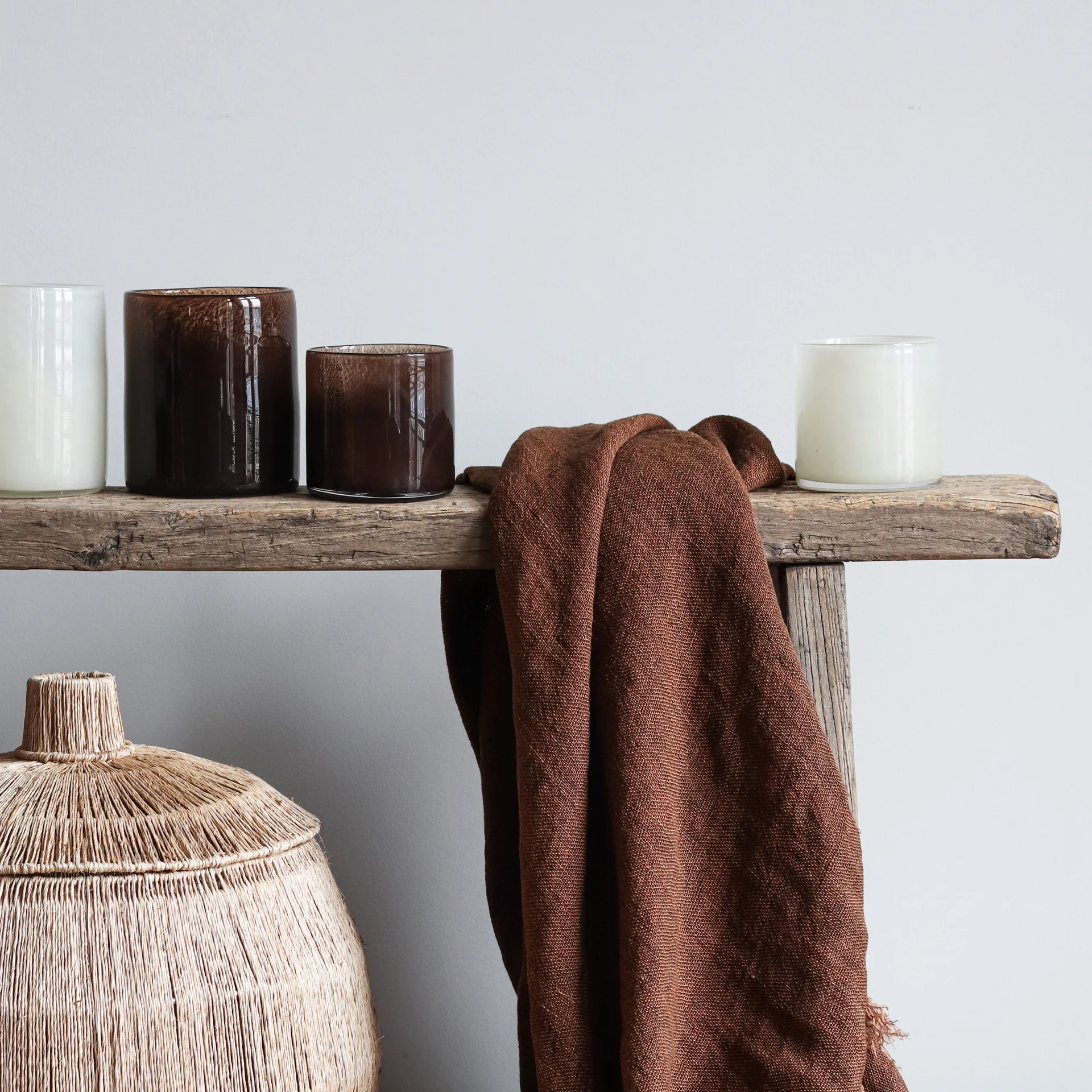 Photophore Lyric M, Linen (blanc) Tell Me More