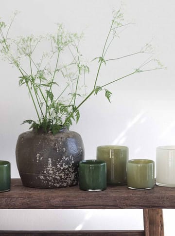 Photophore Lyric M - Vert olive - Tell Me More