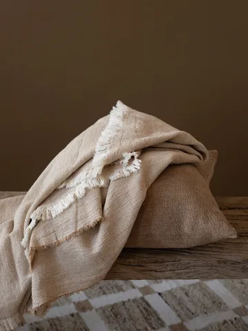 Plaid Florian 135x200 cm - Beige - Tell Me More