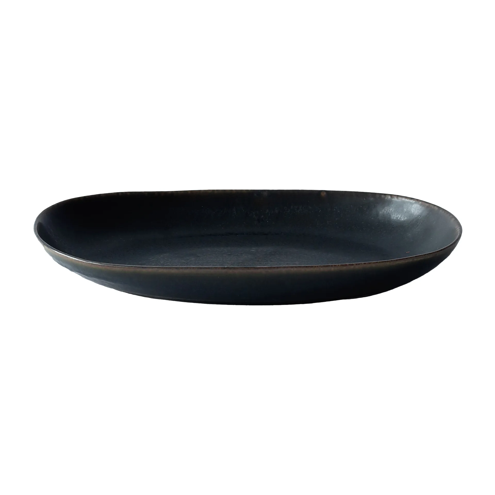 Plat de présentation Bastia small 21,5x37 cm, Noir Tell Me More