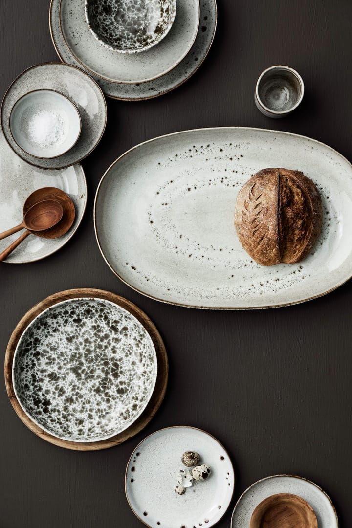 Plat de présentation Taranto small 21,5x37 cm, Beige Tell Me More