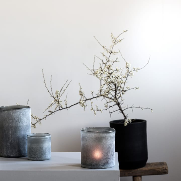 Pot Hero cylinder Ø19 cm, Noir Tell Me More