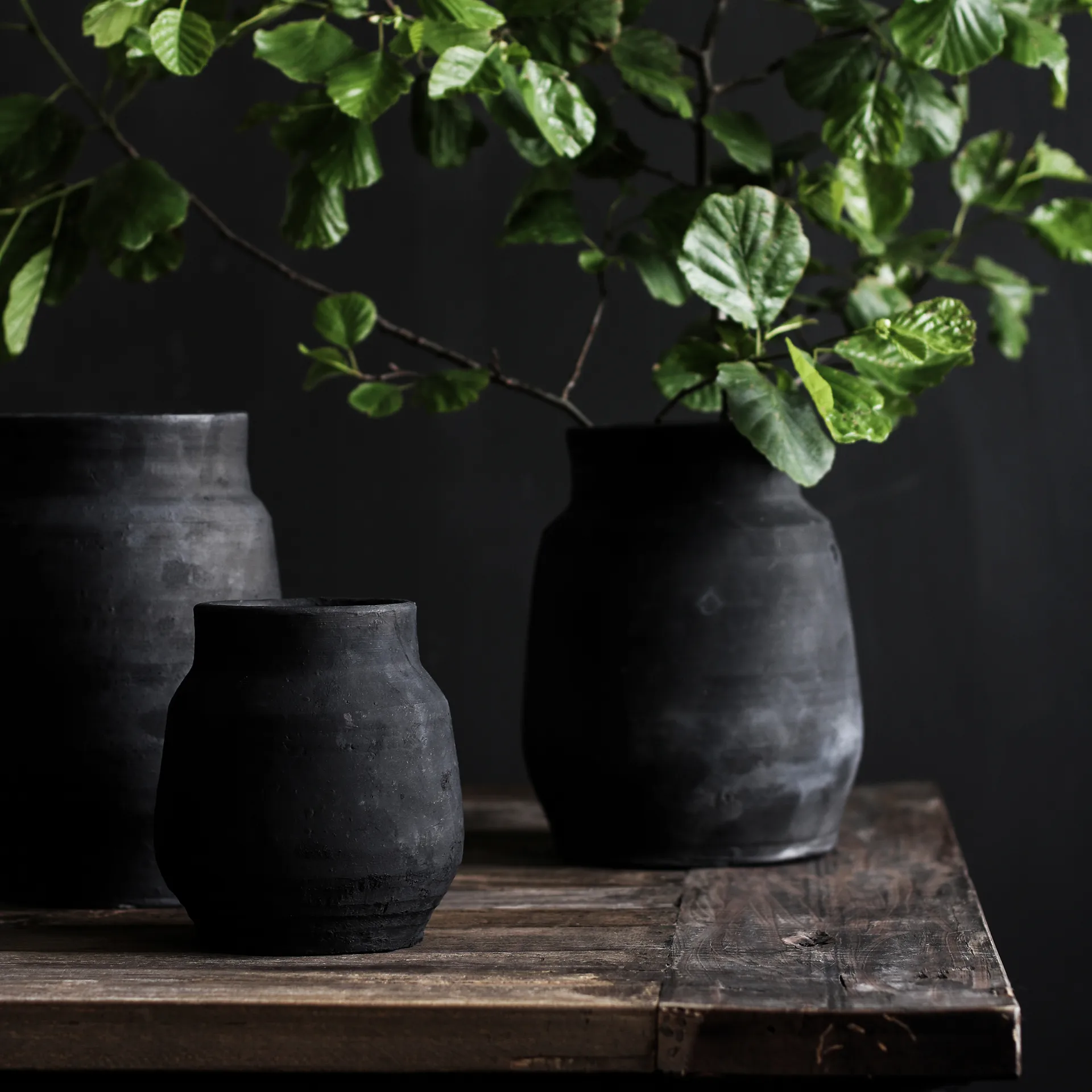 Pot Hero L Ø15 cm, Noir Tell Me More