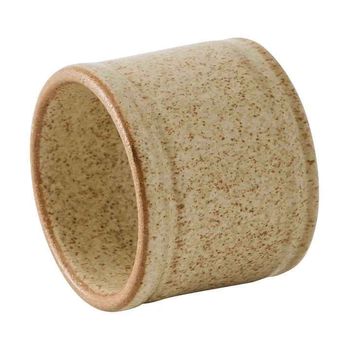 Rond de serviette Elio - Beige speckled - Tell Me More