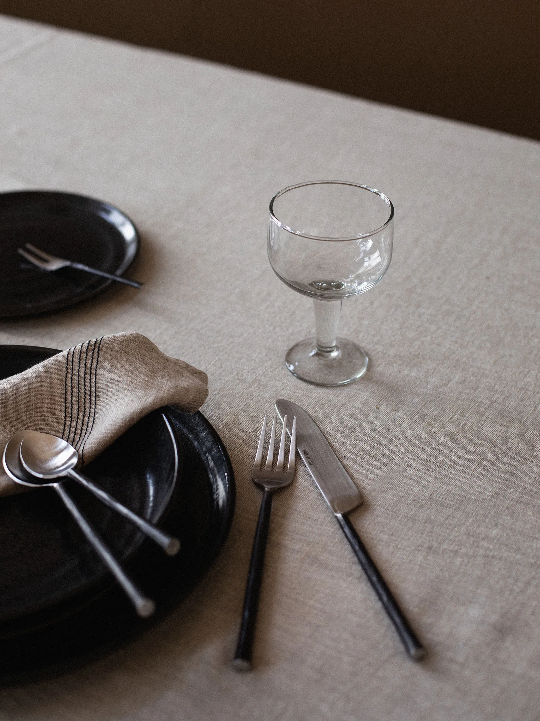 Service d’ustensiles Steel, 4 pièces, Acier non poli Tell Me More