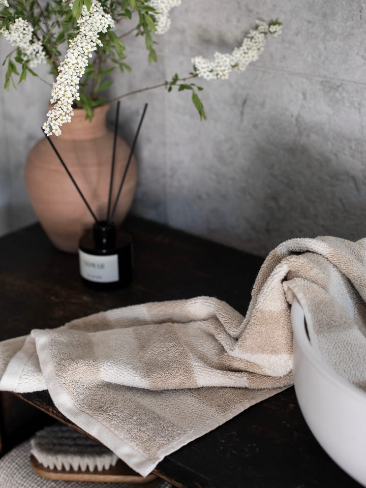 Serviette Cleo 50x70 cm, Beige Tell Me More