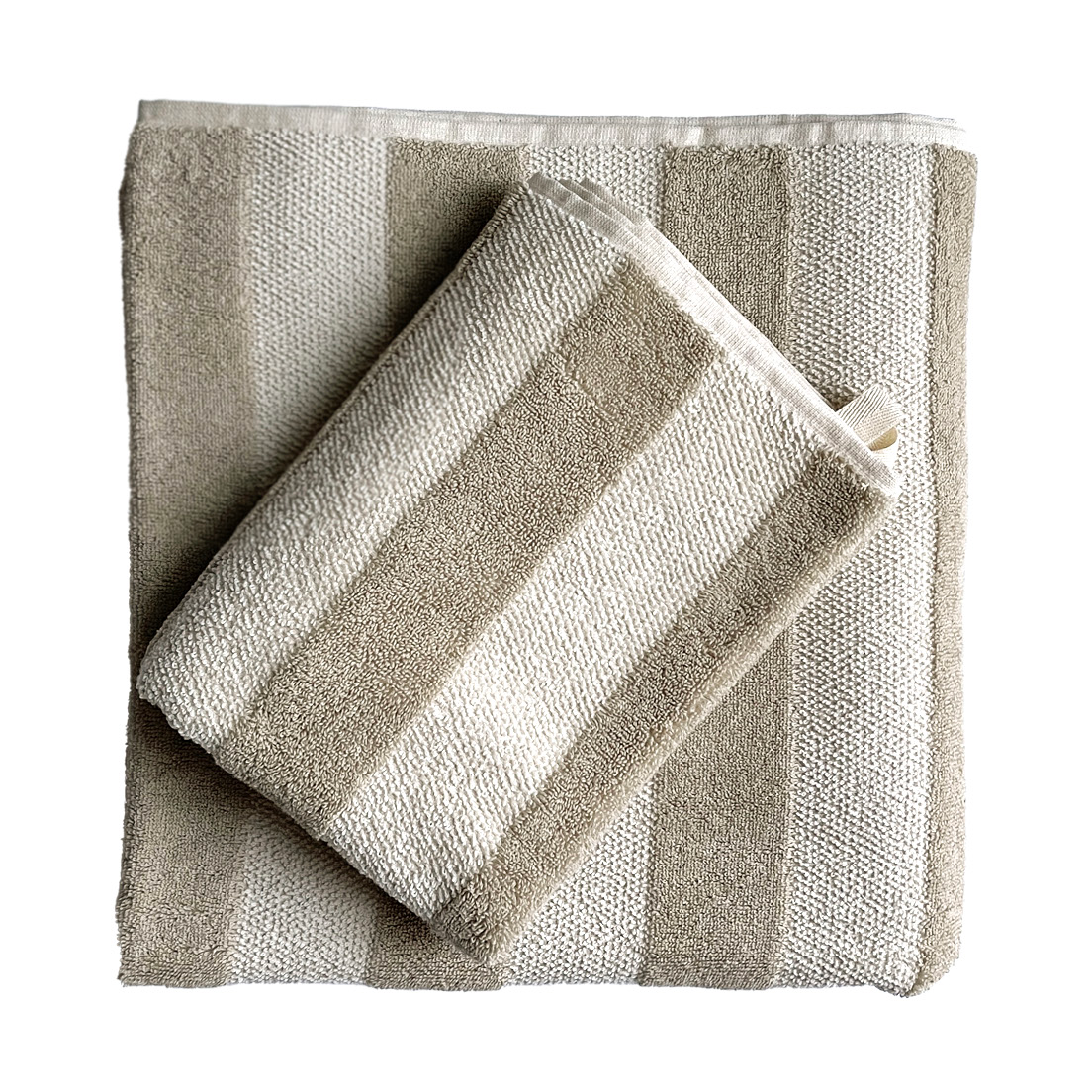 Tell Me More Serviette de bain Cleo 70x140 cm Beige