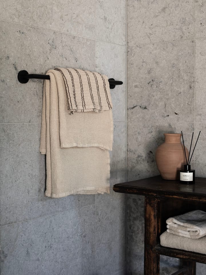 Serviette de bain Nella 100x150 cm, Beige Tell Me More