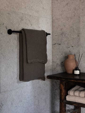 Serviette de bain Nella 100x150 cm - Taupe - Tell Me More