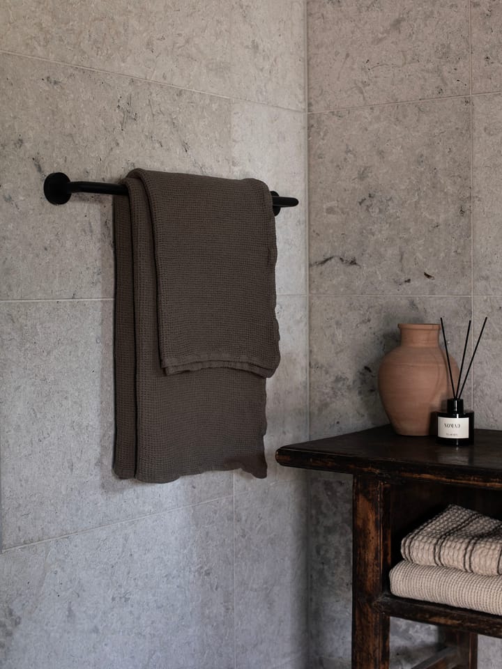 Serviette de bain Nella 100x150 cm, Taupe Tell Me More