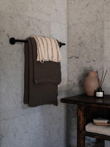 Serviette de bain Nella 100x150 cm - Taupe - Tell Me More