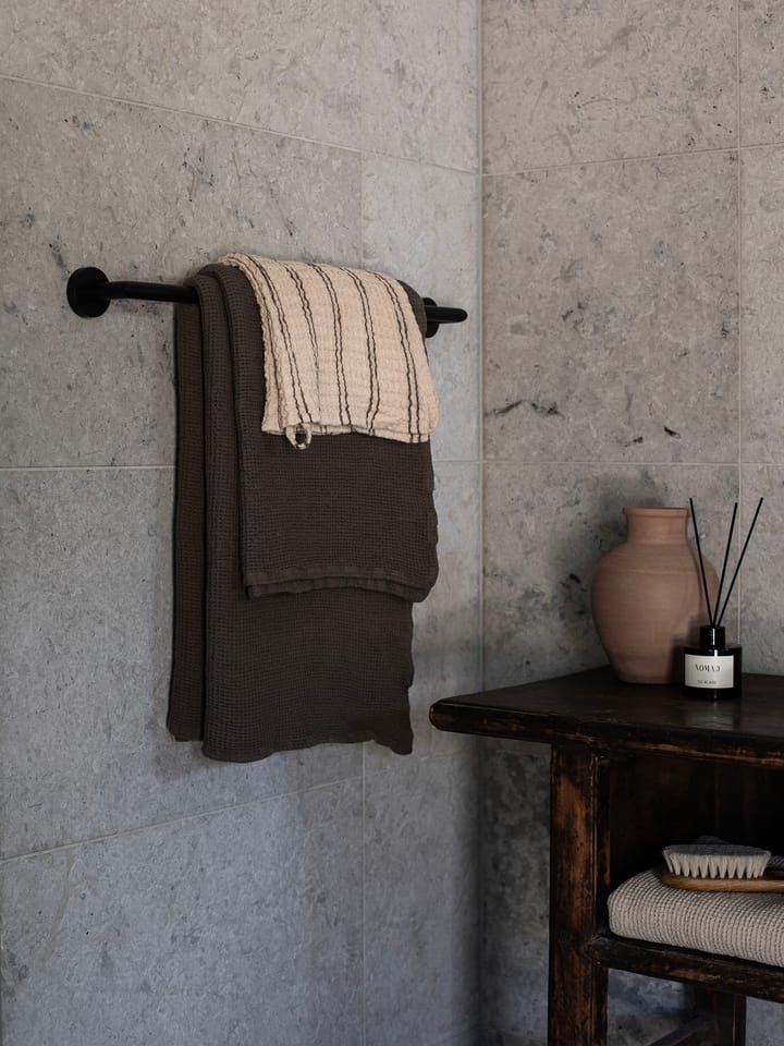 Serviette de bain Nella 100x150 cm, Taupe Tell Me More